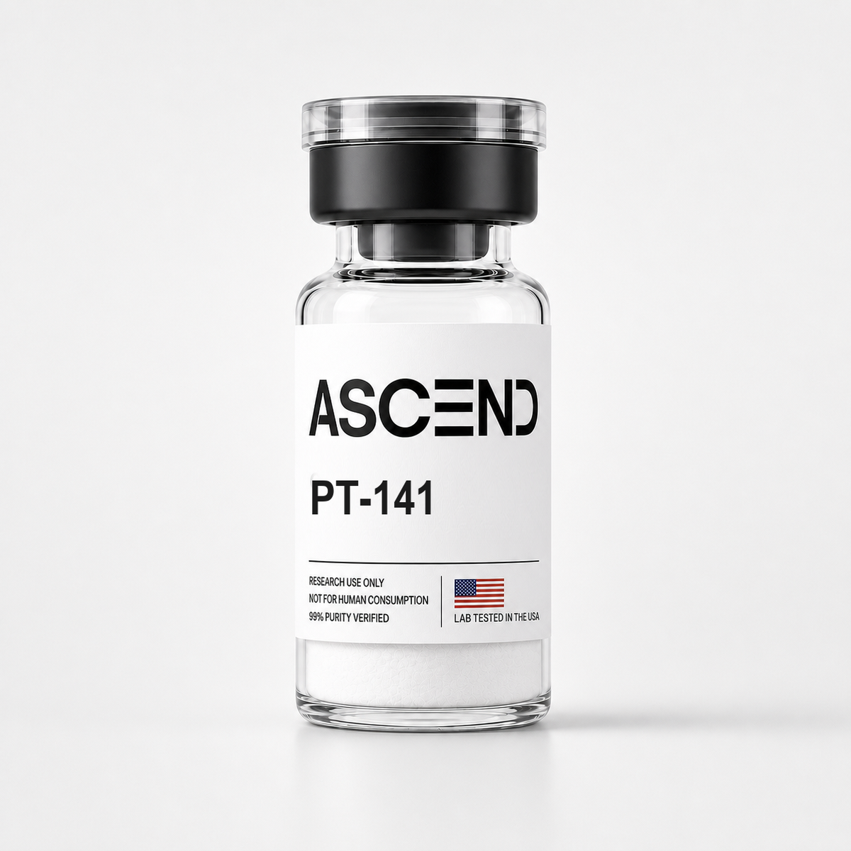 PT-141 research reference standard vial