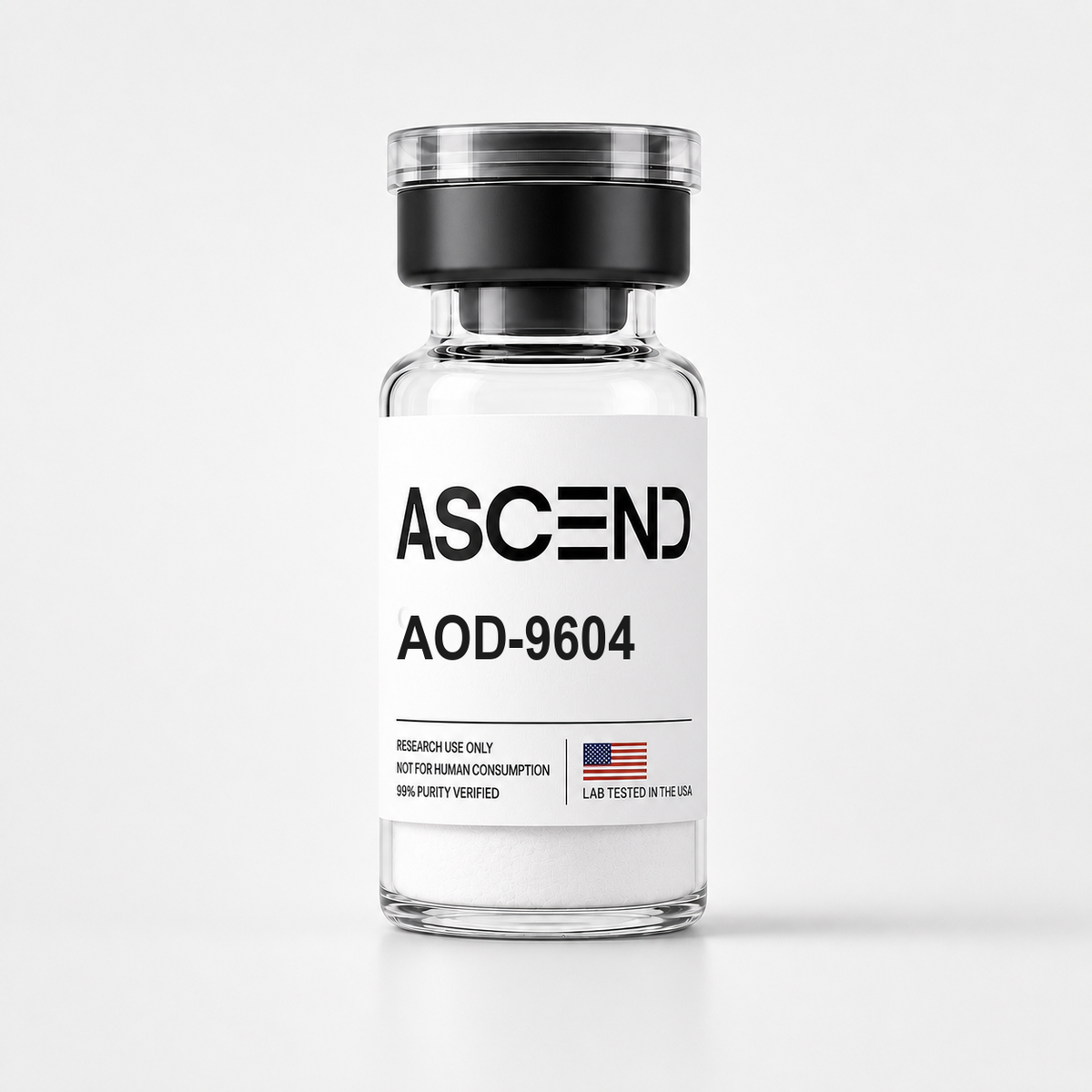 AOD-9604 research reference standard vial