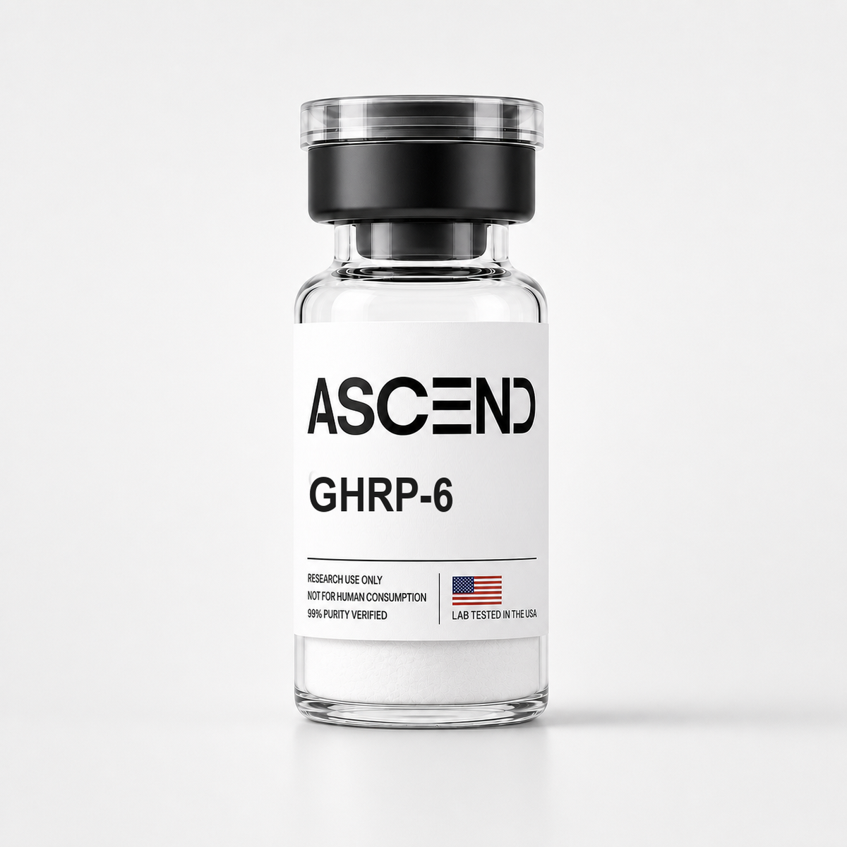 GHRP-6 research reference standard vial