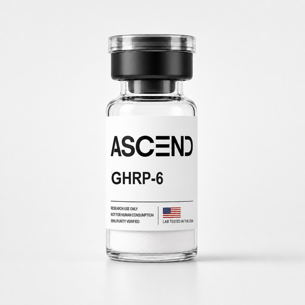 GHRP-6 research reference standard vial