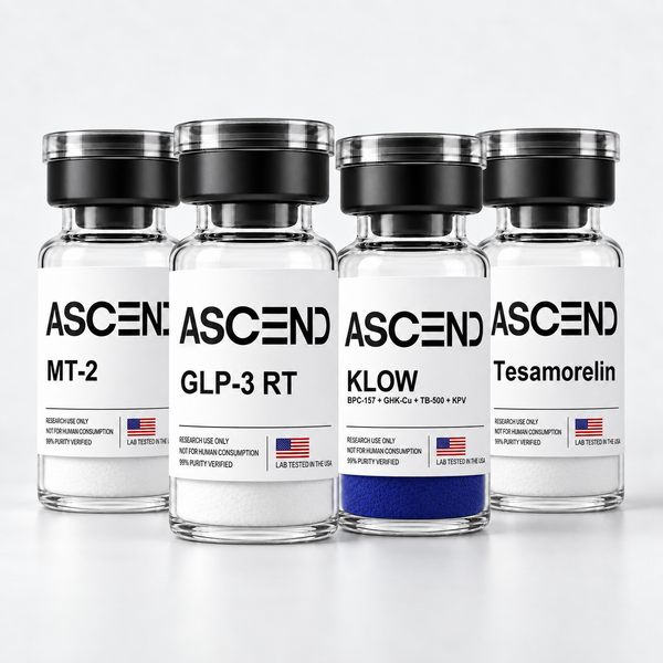 The Ascend Bundle research bundle vials