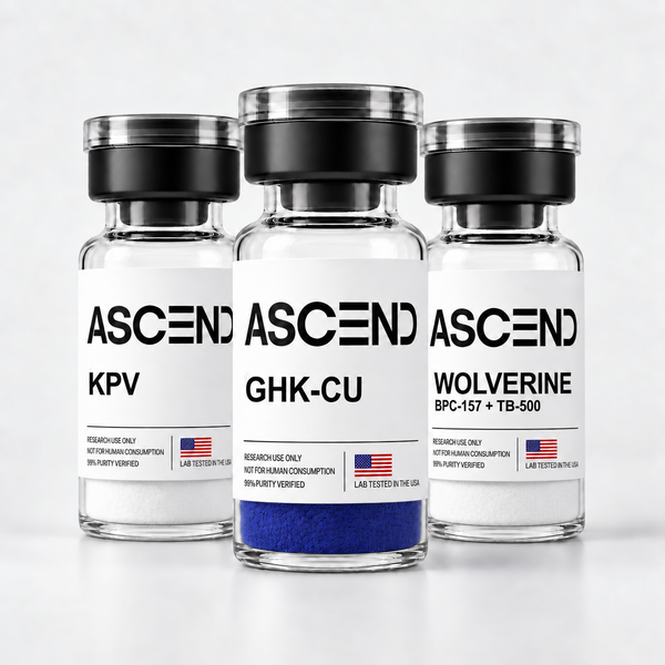 The Klow Bundle research bundle vials