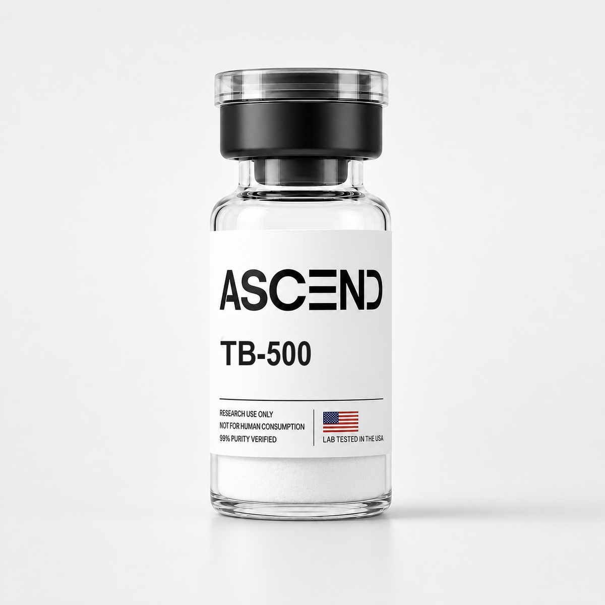 TB-500 research reference standard vial