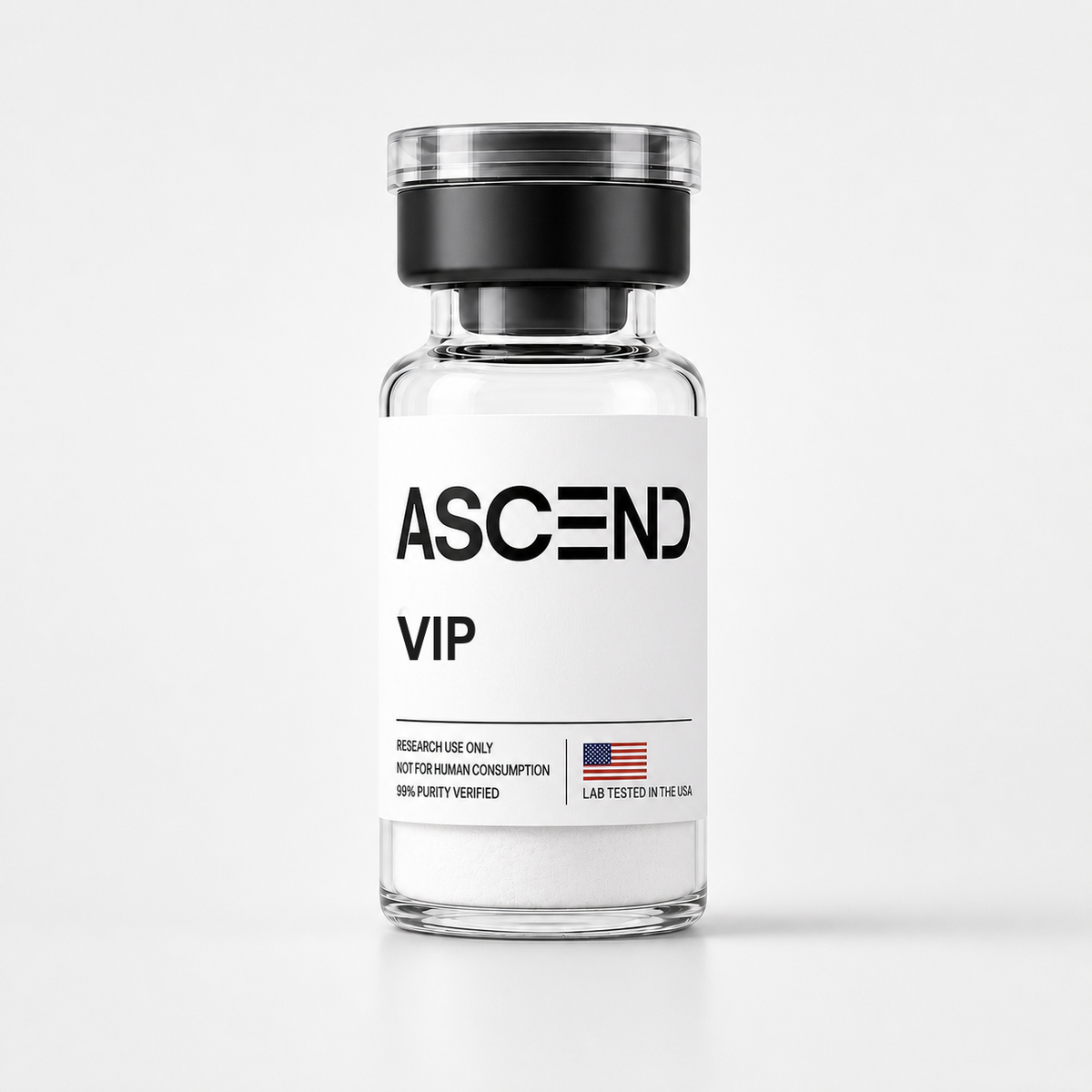 VIP research reference standard vial
